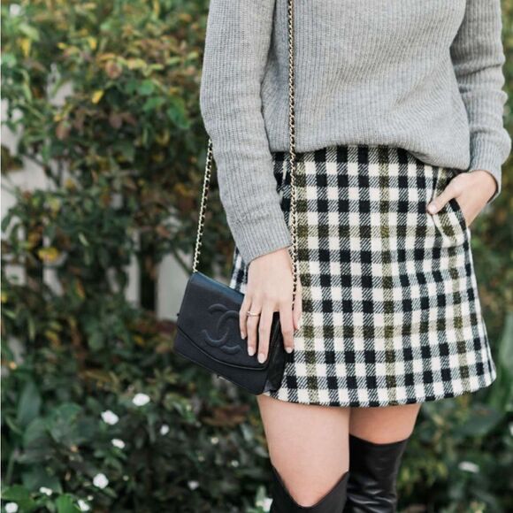J Crew 100% Wool Skirt - Picture 5 of 12